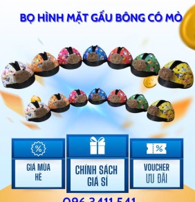 Bọ hình mặt gấu bông có mỏ