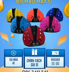 Bọ màu mặt si đủ màu