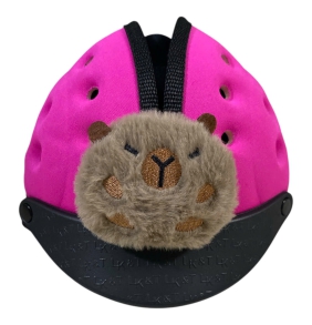 Mũ Em Bé Hình Bọ Mặt Gấu Bông Hồng