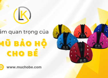 Tầm quan trọng của trang bị mũ bảo hiểm cho bé khi tham gia giao thông