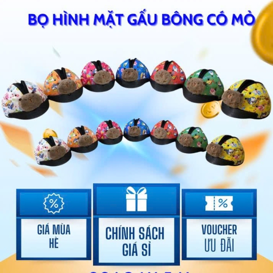 Bọ hình mặt gấu bông có mỏ