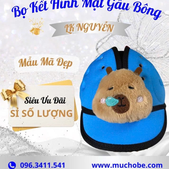 Bọ kết màu mặt gấu bông