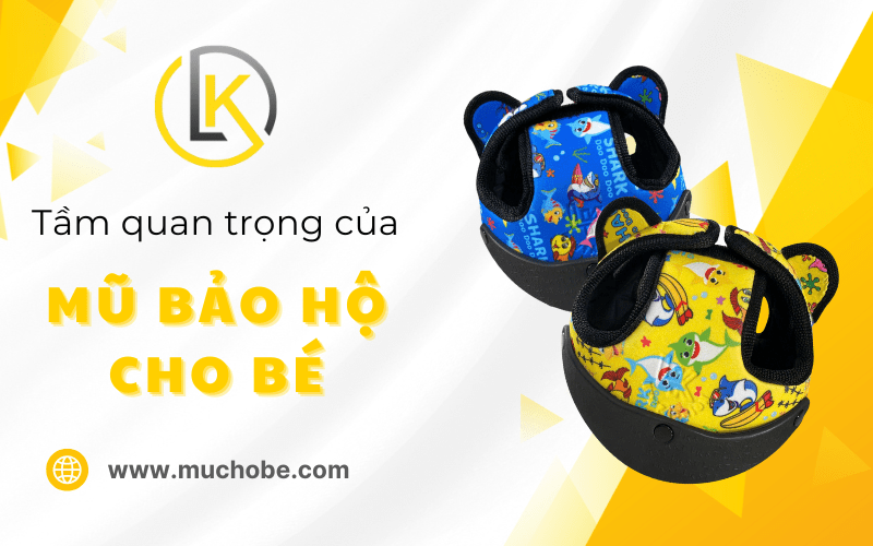 mũ bảo hộ cho bé