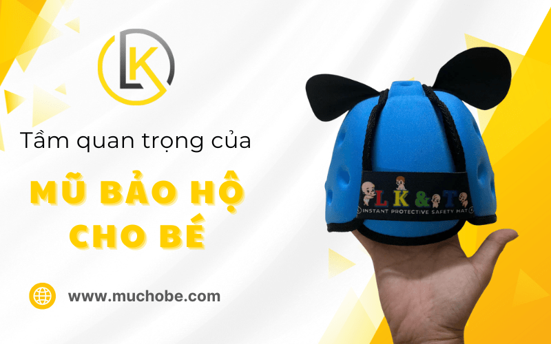 mũ bảo hộ cho bé